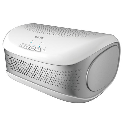 White | Angled view of white Homedics TotalClean Desktop Air Purifier