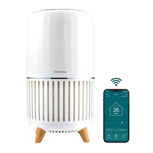 Front view image of the Smart Air Purifier T200 that can be controlled by your smartphone