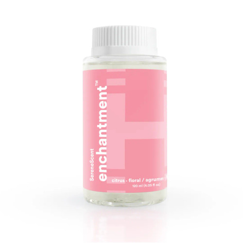 Homedics® SereneScent™ Enchantment comes in a 120 ml bottle