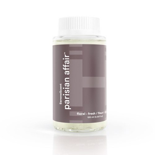 Homedics® SereneScent™ Parisian Affair comes in a 120 ml bottle