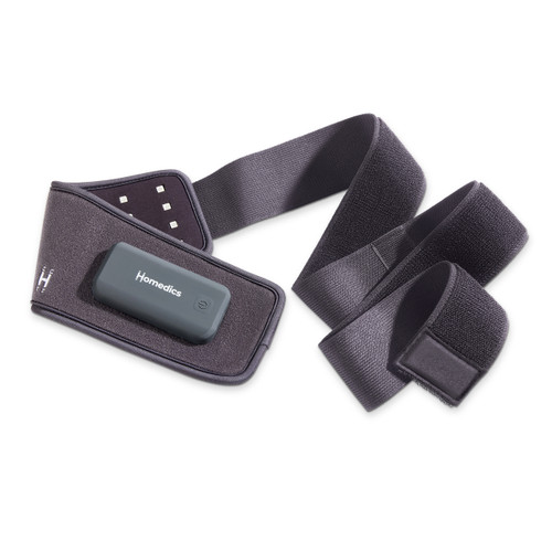Homedics® Infrared + Red Light Pain Therapy Wrap can be turned off while not in use