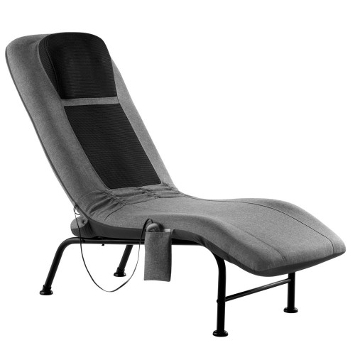 Left angled view of the Homedics Shiatsu Massaging Chaise Lounger
