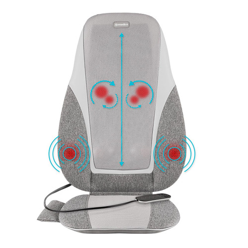 Front view of relief nodes on the Homedics Shiatsu + Kneading and Vibration Massage Cushion with Heat