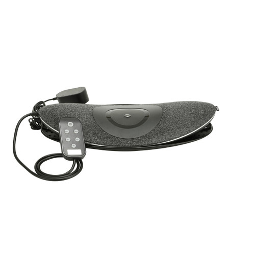 Front view of the Homedics Lumbar Lift Lower Back Stretcher and Massager