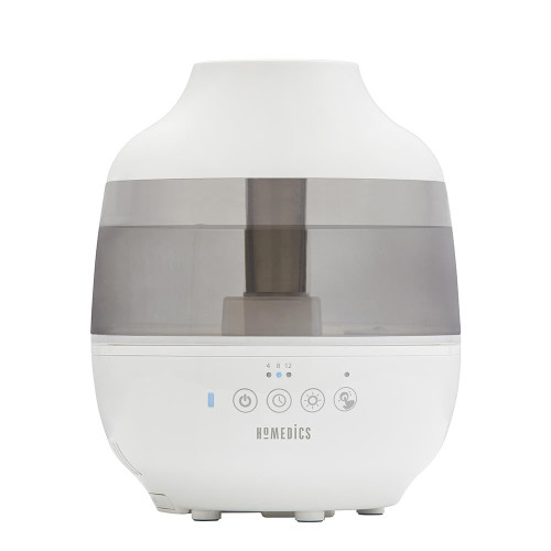 Front view of the Homedics TotalComfort Ultrasonic Medium Room Humidifier