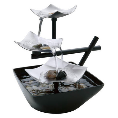Homedics EnviraScape Silver Springs Relaxation Fountain