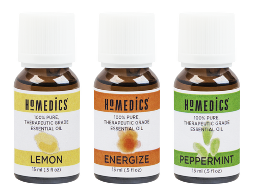 Homedics Uplift and Energize Essential Oil Trio 15 ml