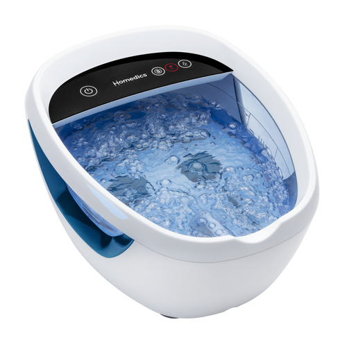 Angled View of Shiatsu Bliss Foot Spa with Heat Boost