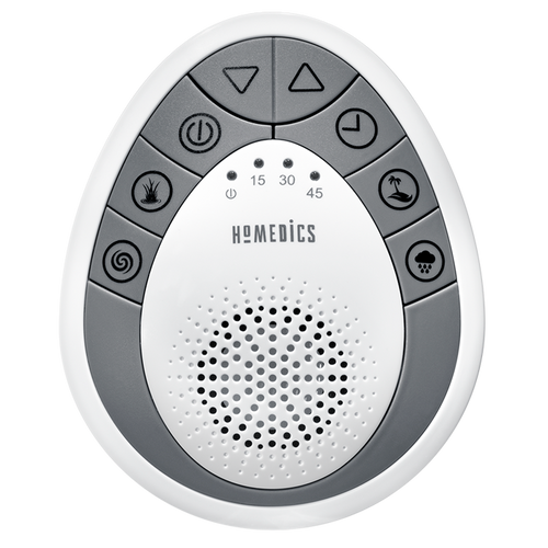 Front view of the Homedics SoundSpa Mini Portable Sound Machine